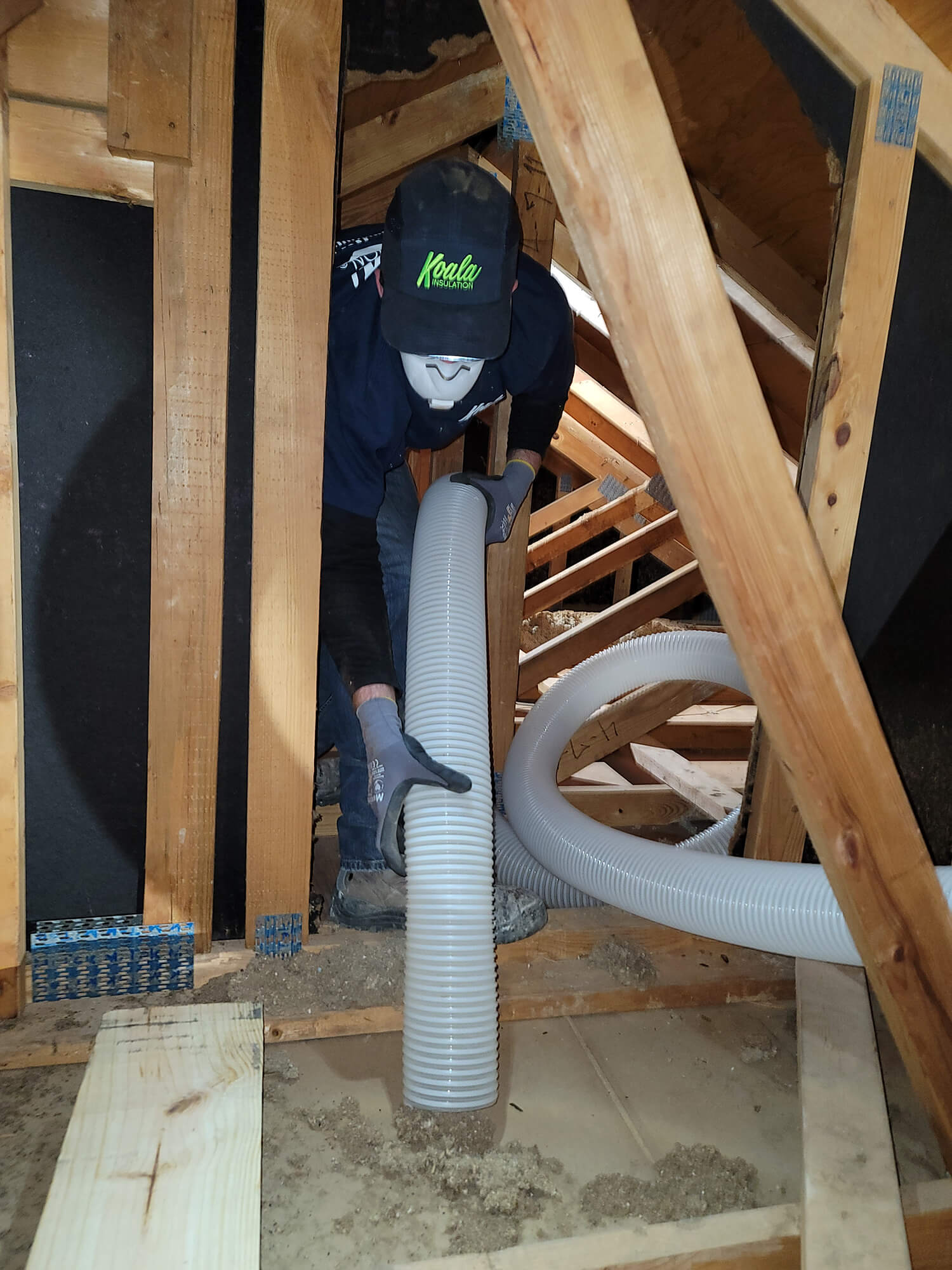 attic insulation removal Sacramento